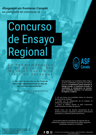 ASFC Concurso de ensayo regional 2020