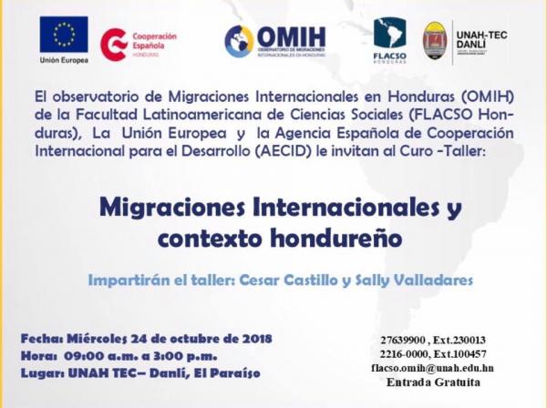 Migraciones internacionales y contexto hondureno