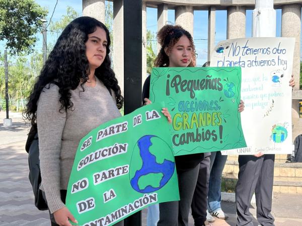 pancartas Cambio climatico 2026 2