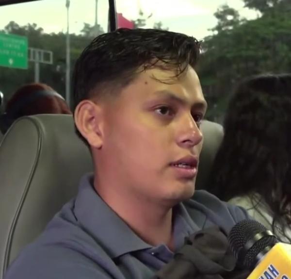 Cesar Salgado estudiante de la Carrera de Ingenieria Electrica 