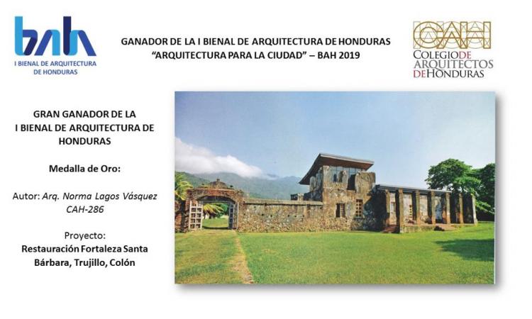 Ganadores de la 1 bienal de Arquitectura de Honduras “ARQUITECTURA PARA LA CIUDAD” – BAH 2019