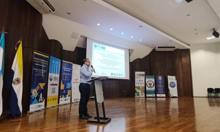 Evento de finalización del proyecto Fortalecimiento de las Capacidades de la Academia y de la AMDC en Gestión de la Información para los Procesos de Ordenamiento Territorial, Desarrollo Urbano y la Gestión de Riesgo del Distrito Central