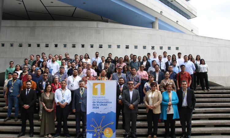 Inauguración del 1er Encuentro de Docentes de Matemática en la UNAH 2024