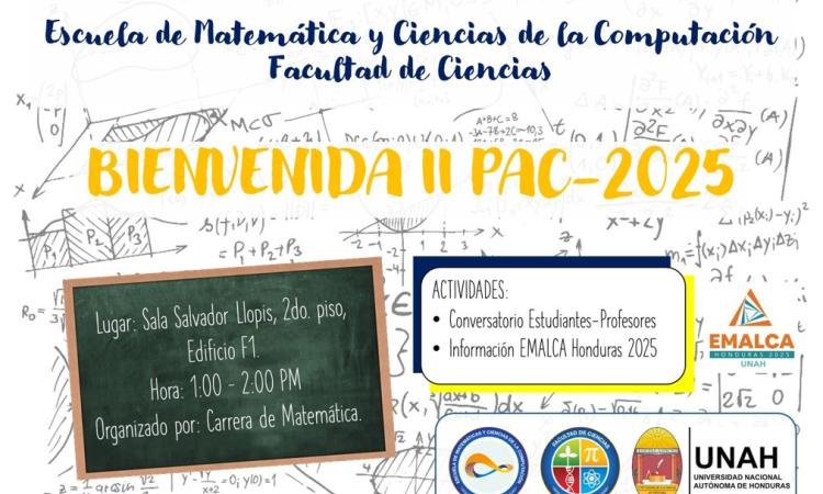 Iniciamos el II PAC 2025 con mucha energía en la Facultad de Ciencias de la UNAH.