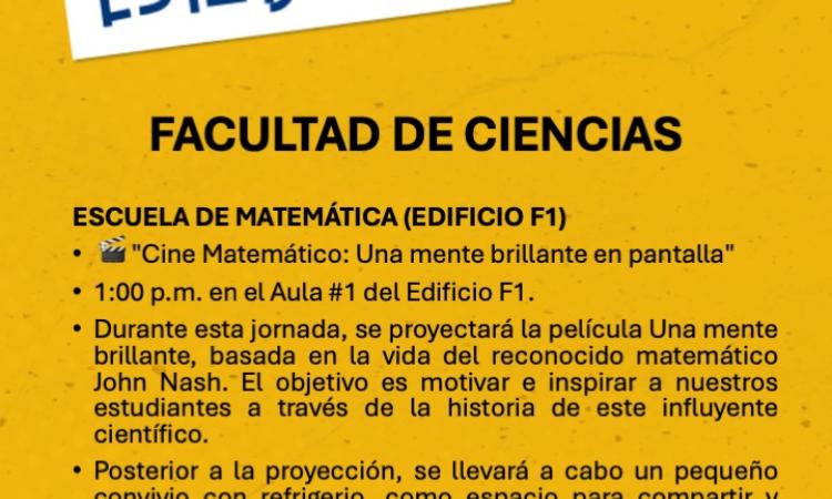 ¡Este 11 de junio celebramos el Día del Estudiante en la Facultad de Ciencias – UNAH!