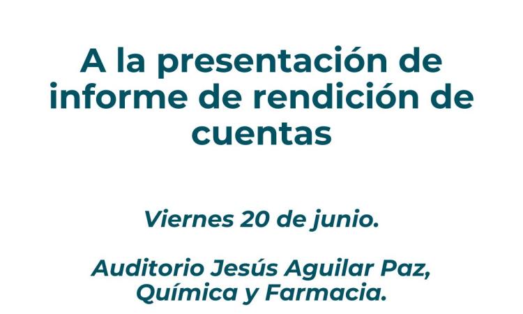 Rendición de Cuentas 2024 - Facultad de Ciencias UNAH