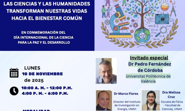 Facultad de Ciencias te invita a celebrar el Día Internacional de la Ciencia para la Paz y el Desarrollo