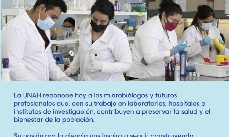¡Feliz Día del Microbiólogo Hondureño!
