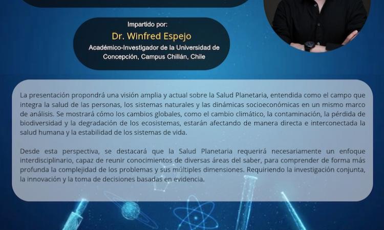 5to Coloquio: ✨ “Salud Planetaria: un enfoque interdisciplinario para enfrentar problemas globales complejos”
