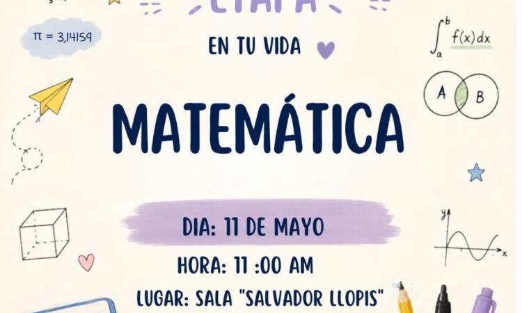 La Escuela de Matemáticas y Ciencias de la Computaciónde la Facultad de Ciencias realizó una cálida jornada de bienvenida en el marco del inicio del II Período Académico 2026.