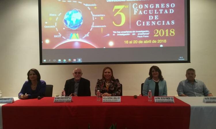 Conferencias de la Escuela de Microbiología en el marco del 3er Congreso de la Facultad de Ciencias 2018.