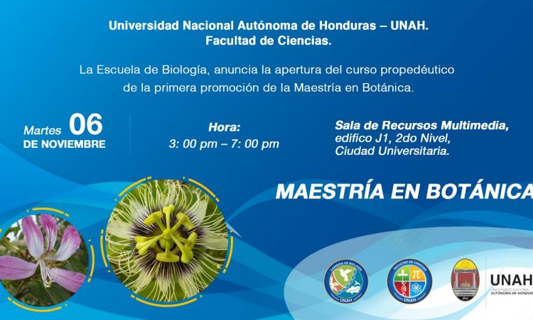 Curso propedéutico, primera promoción de la Maestría en Botánica.