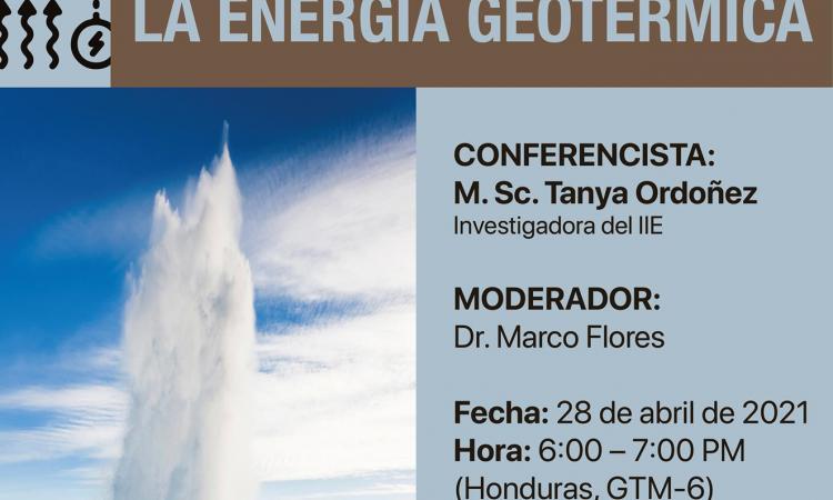 Conferencia virtual "Usos Directos de la Energía Geotérmica".