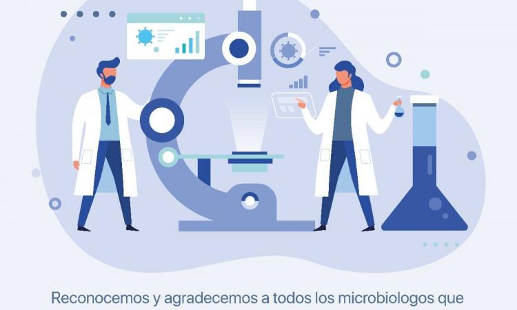 Hoy 17 de noviembre felicitamos a todos los microbiólogos hondureños en su día.