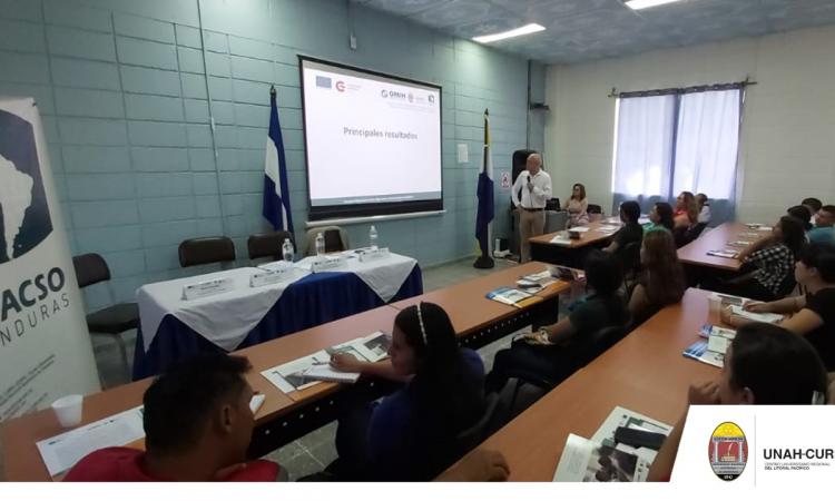 UNAH-CURLP fue sede de la presentación de la publicación sobre Juventud, Empleo y Migración en los departamentos de Choluteca y Valle año 2018