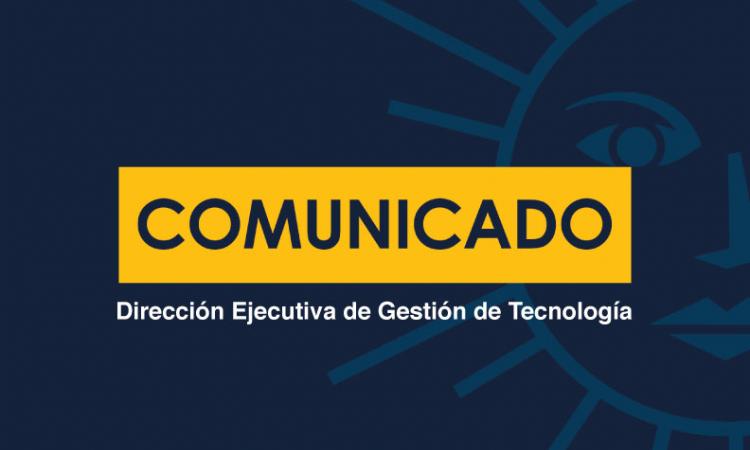 Comunicado Campus Virtual