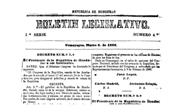 Boletín del Congreso Nacional Legislativo 1866
