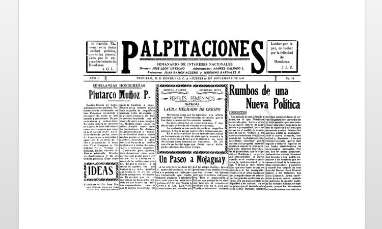 Palpitaciones: Semanario publicado en la ciudad de Trujillo 1947
