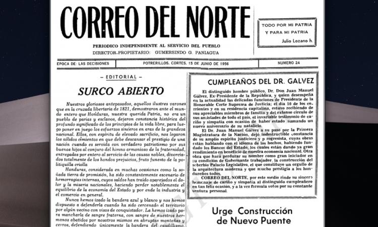 Correo del norte (No.24) 1956.