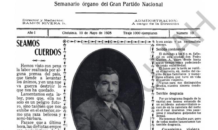 El Nacionalista (Año 1, No.10)	10 de Mayo de 1928.