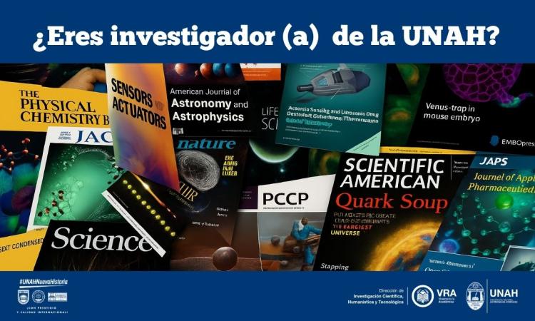¿Sabías que la UNAH reconoce tus publicaciones científicas en revistas de alto impacto?