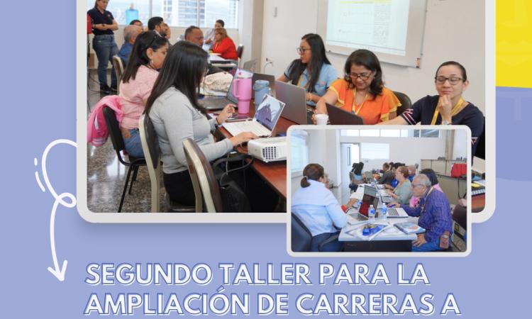 UNAH VIRTUAL avanza con segundo taller para la ampliación de carreras a modalidad virtual