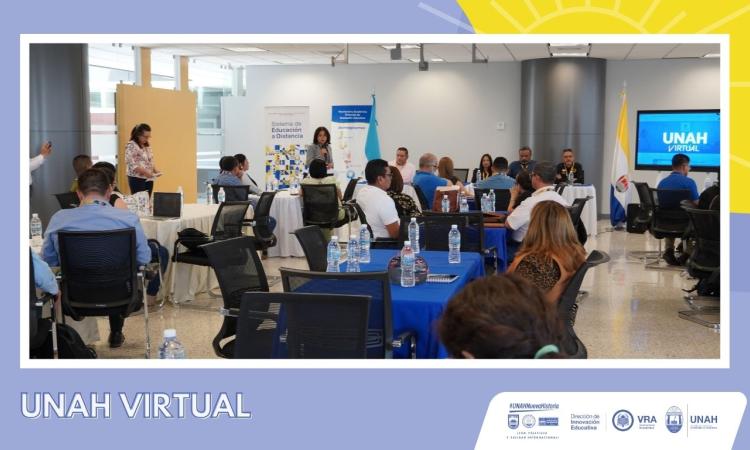 UNAH VIRTUAL inicia jornada de planificación académica con gestores de carreras priorizadas