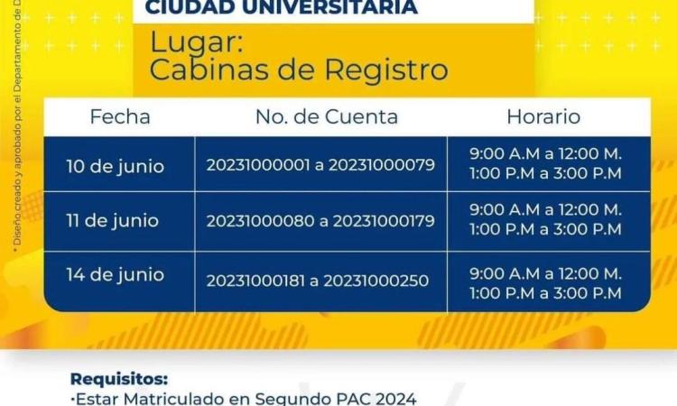 Retoman proceso de identificación estudiantil en Ciudad Universitario