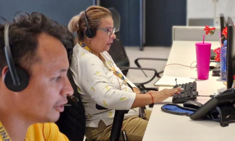 UNAH cuenta con call center para atender consultas de la sociedad hondureña