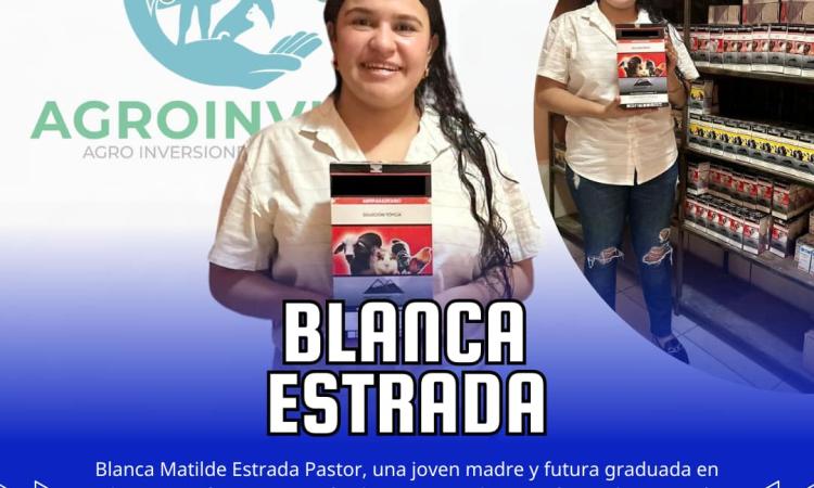 Conozca a Blanca Estrada, una estudiante emprendedora de UNAH Campus El Paraíso