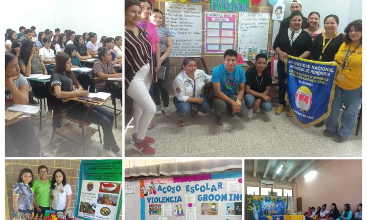 UNAH Educación a Distancia El Progreso desarrolló múltiples actividades de vinculación  