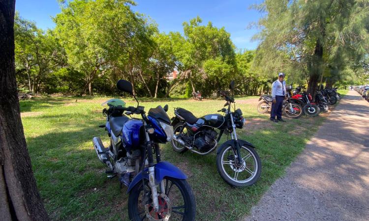 Más de 1,000 espacios para estacionar motocicletas se habilitaron en Ciudad Universitaria