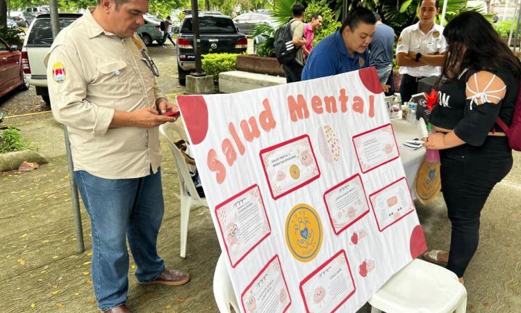 UNAH Campus Cortés realiza feria de Salud Mental