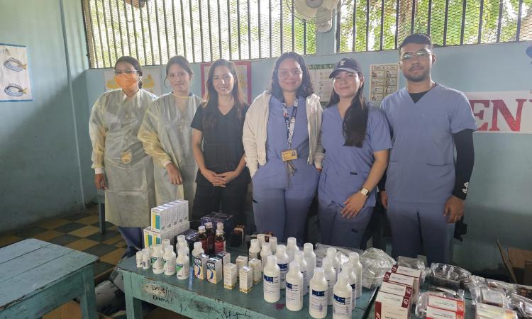 UNAH Campus Olancho realiza brigada médica en municipio de Guarizama 