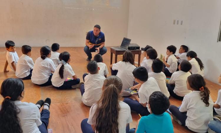 UNAH Campus Copán desarrolló proyecto para fomentar hábitos de lectura en niños