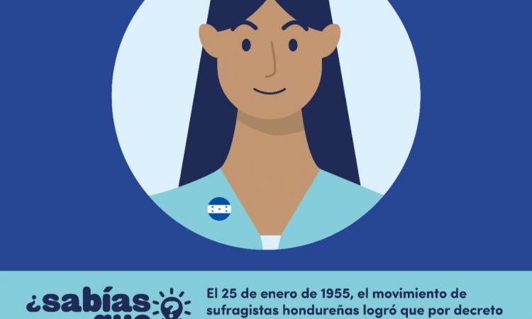 Día de la mujer hondureña: 68 años de tener voz y voto en nuestro país