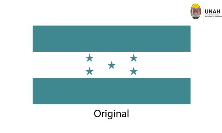 Investigadores de la UNAH identifican color original de la Bandera Nacional 