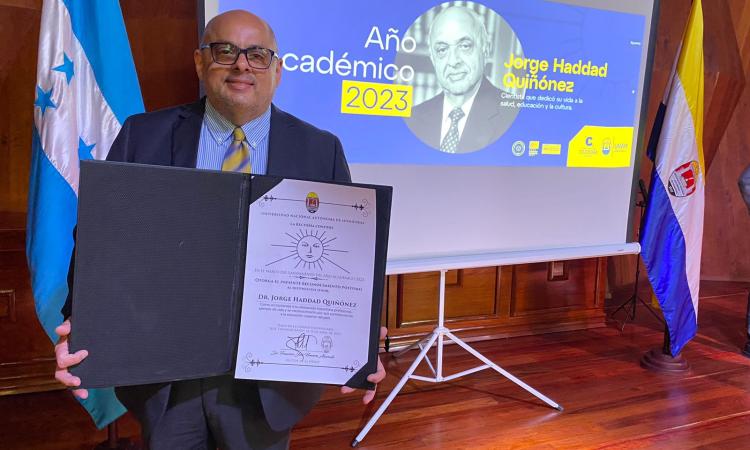 UNAH da por inaugurado el Año Académico 2023: Jorge Haddad Quiñónez  