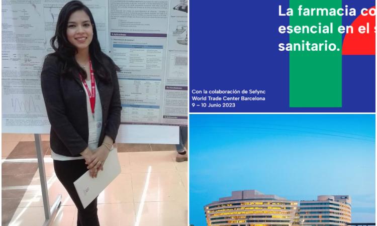 Doctora Karen Orellana representará a la UNAH en el 1º Congreso de Farmacia Comunitaria en Barcelona 