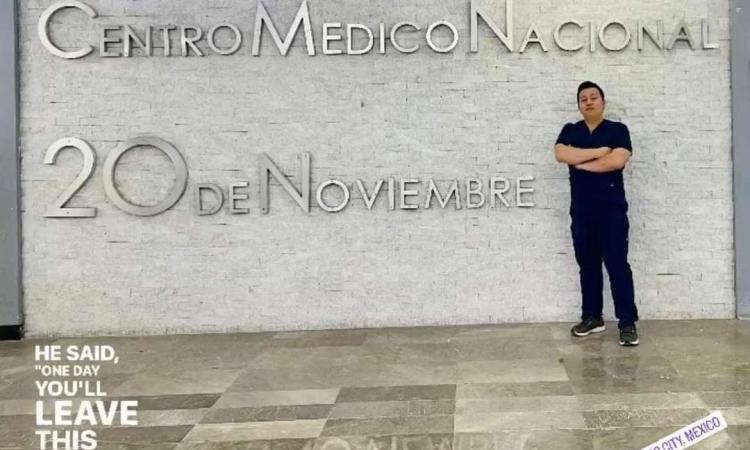 Estudió con beca en la UNAH, ahora cursa especialidad en Cardiología en la UNAM