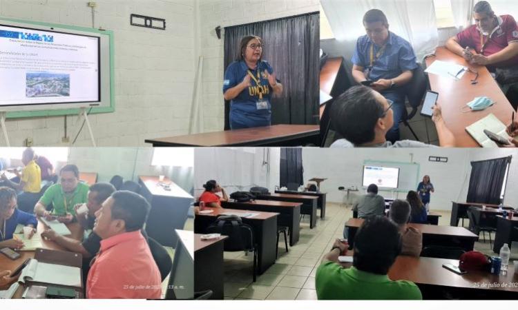 Dircom capacita a docentes de Tec-Aguán en  el área de comunicaciones 