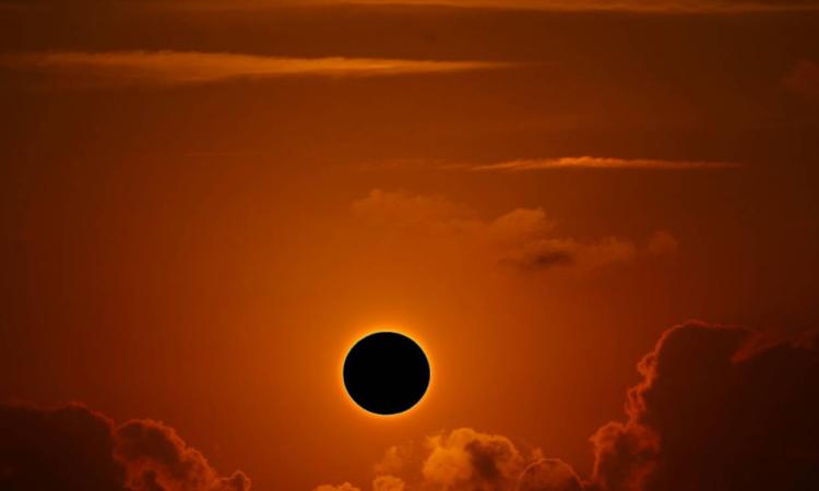 Salida del eclipse anular de sol será visible en Honduras este 14 de octubre del 2023