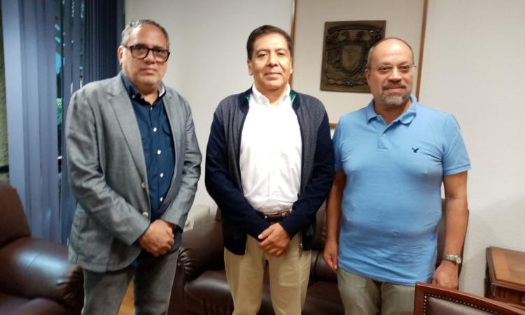 Representante de Posgrados de FHHAA- UNAH se reúne con Director de Instituto de Investigaciones Filológicas UNAM