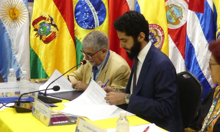Unión de Universidades de Latinoamérica y el Caribe firma convenio con Organización de Cooperación del Sur 