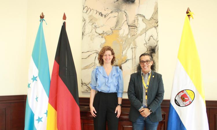 UNAH y Embajada de Alemania buscan promover la cultura y el intercambio estudiantil