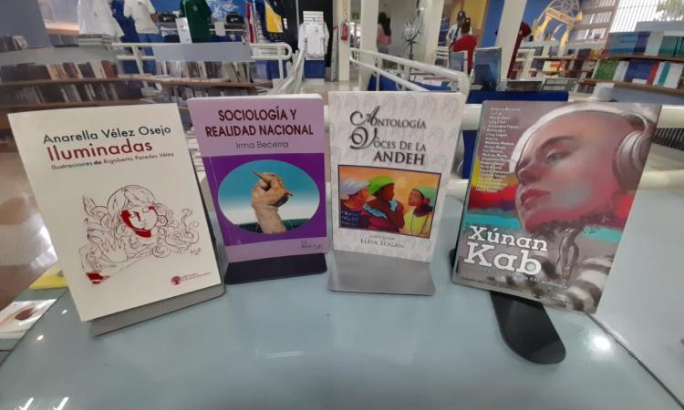 Cuatro libros escritos por mujeres hondureñas disponibles en la Librería Universitaria