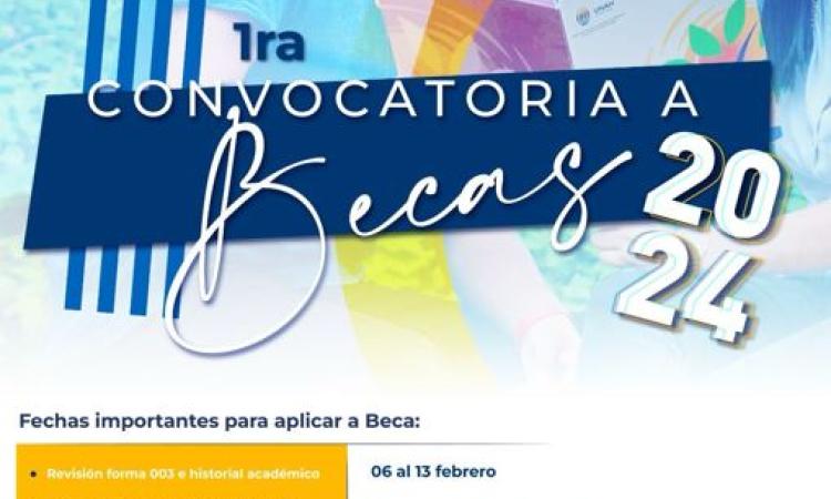 Lanzan primera convocatoria a becas UNAH 2024