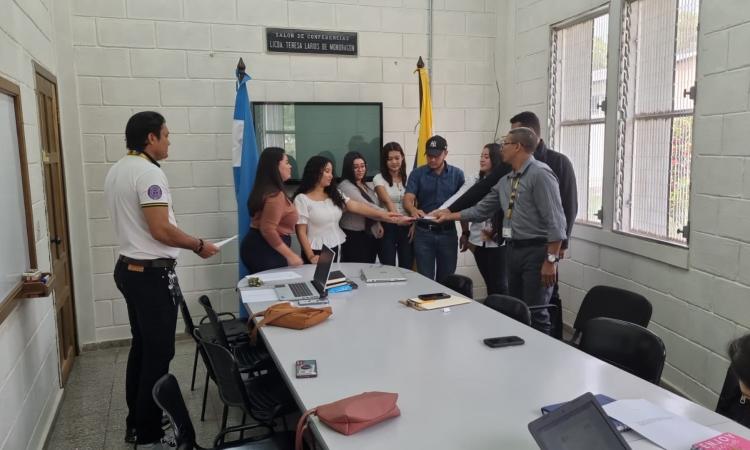 Juramentan a estudiantes que integrarán la Junta Electoral Local de UNAH-Tec Aguán
