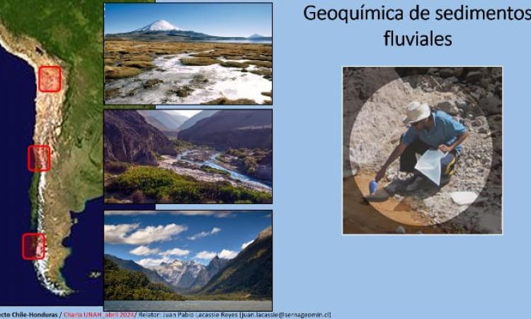 Experto chileno en geoquímica ambiental brinda charla a estudiantes de la UNAH