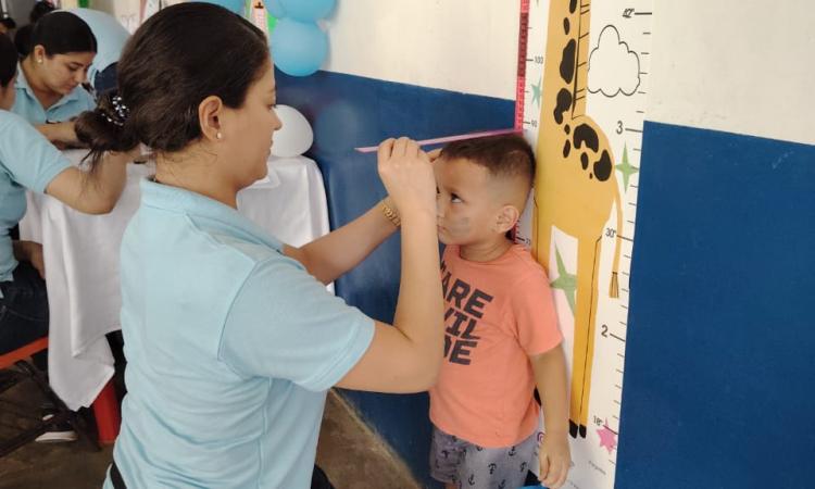 CURLA realiza jornada de salud en Guardería Infantil de La Ceiba